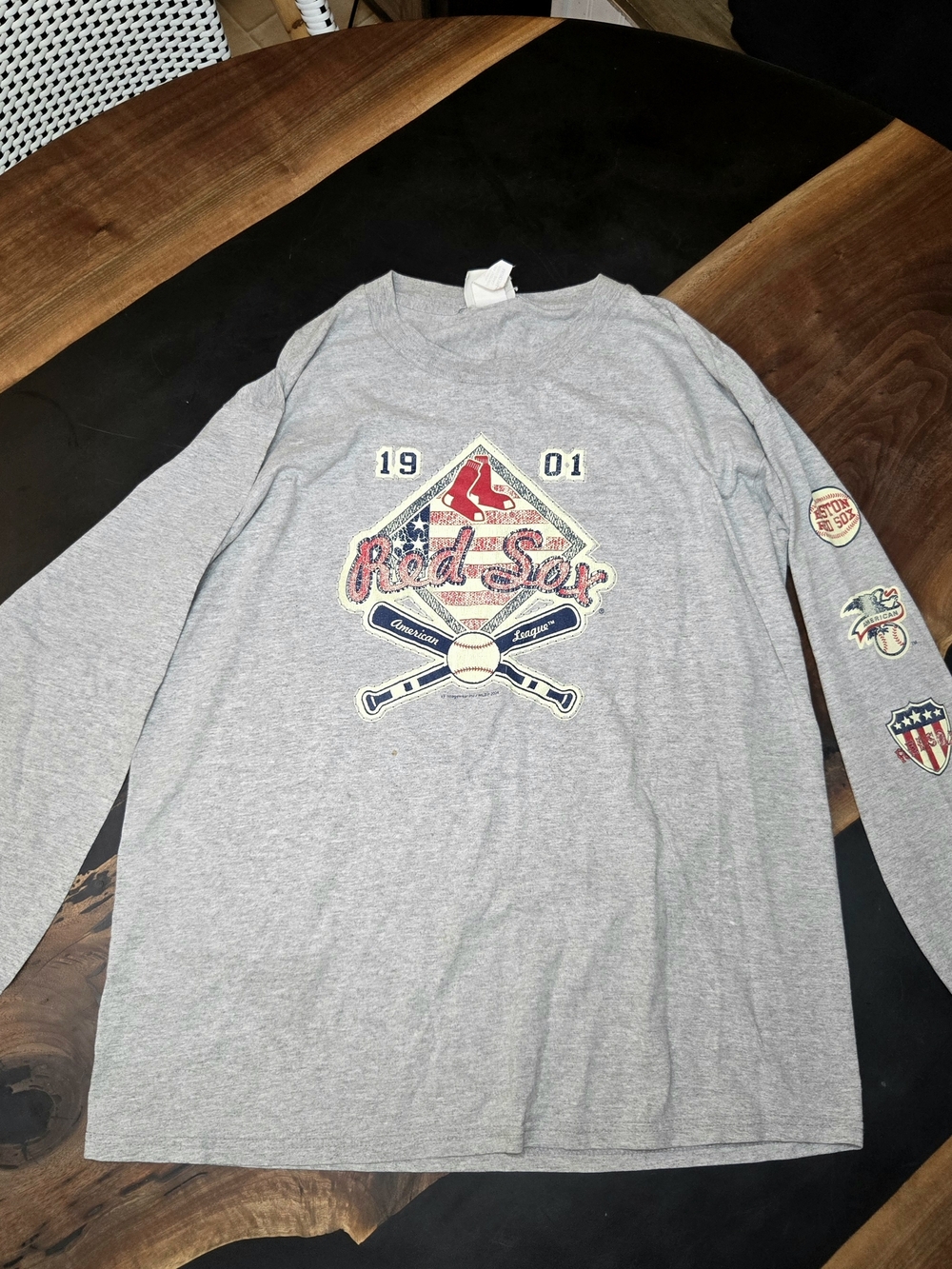 Lee Sport Heather Gray Crewneck Sweatshirt